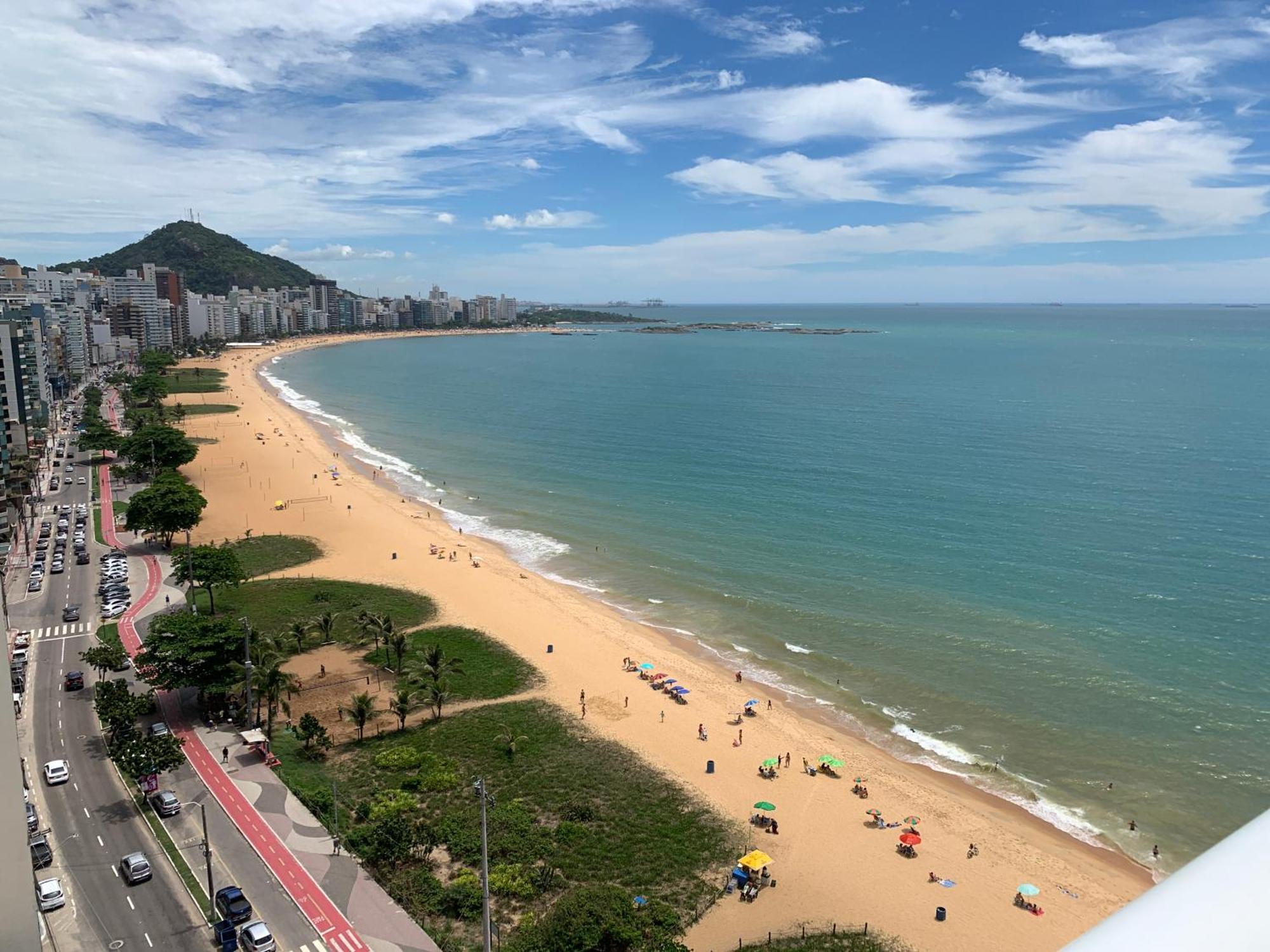 Ocean Flat Premium Com Vista Para O Mar Apartment Vila Velha  Luaran gambar