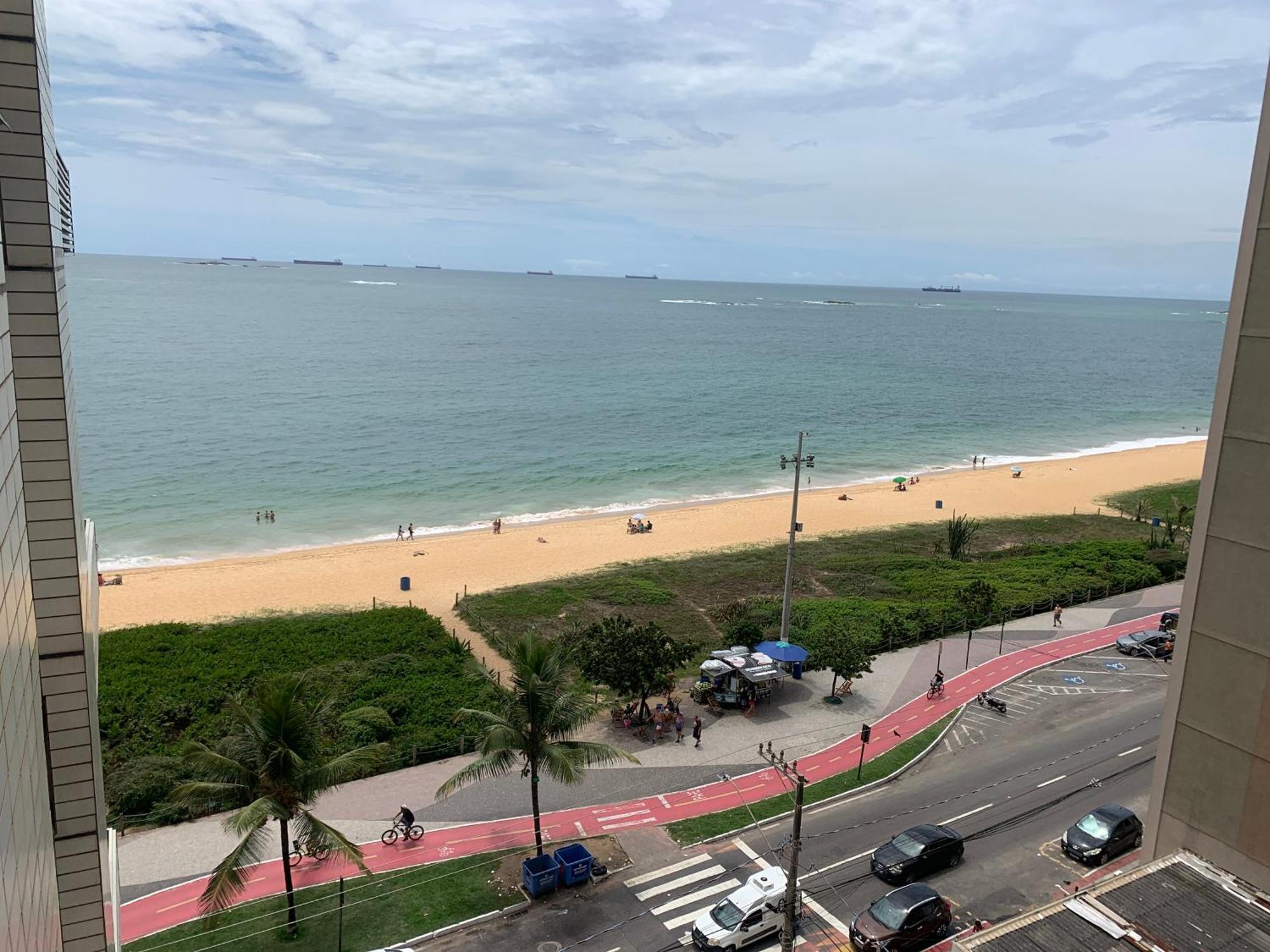 Ocean Flat Premium Com Vista Para O Mar Apartment Vila Velha  Luaran gambar